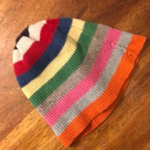 Vintage GAP iconic 🌈 “stripes” beanie wool hat original 90s